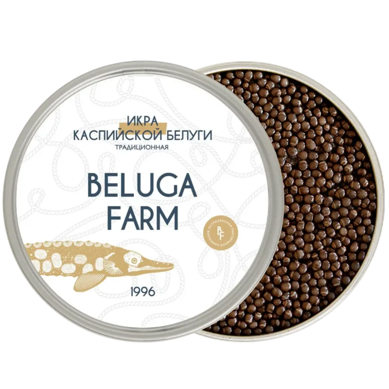Чёрная икра каспийской белуги